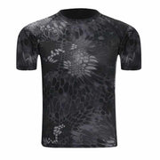Cute Summer Quick-Drying Breathable Camouflage Men's T-Shirt - Blue Force Sports