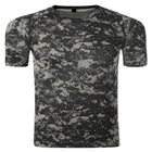 Cute Summer Quick-Drying Breathable Camouflage Men's T-Shirt - Blue Force Sports