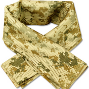 Comfortable Lightweight Breathable Cotton Men's Military Scarf - Blue Force Sports