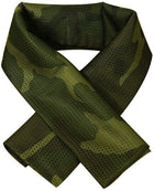 Comfortable Lightweight Breathable Cotton Men's Military Scarf - Blue Force Sports