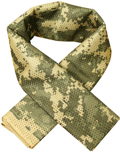 Comfortable Lightweight Breathable Cotton Men's Military Scarf - Blue Force Sports