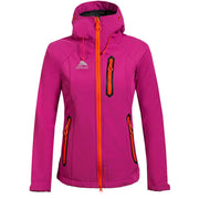 Softshell Fleece Waterproof Woman's Windbreaker - Blue Force Sports