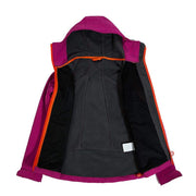 Softshell Fleece Waterproof Woman's Windbreaker - Blue Force Sports