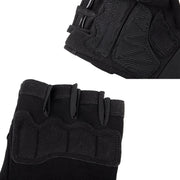 Military Style Fingerless Gloves - Blue Force Sports