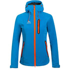 Softshell Fleece Waterproof Woman's Windbreaker - Blue Force Sports