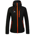 Softshell Fleece Waterproof Woman's Windbreaker - Blue Force Sports