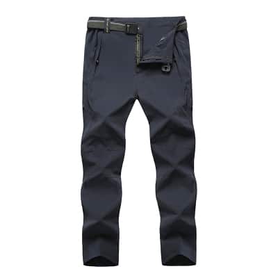 Men's Outdoor Softshell Hiking Pants - Blue Force Sports