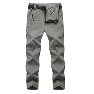Men's Outdoor Softshell Hiking Pants - Blue Force Sports