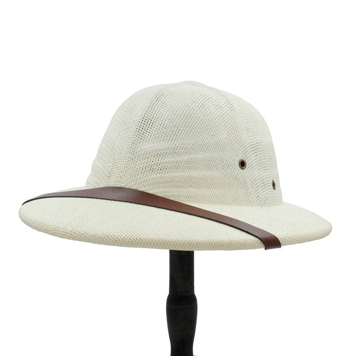 Unisex Straw Breathing Safari Hat - Blue Force Sports