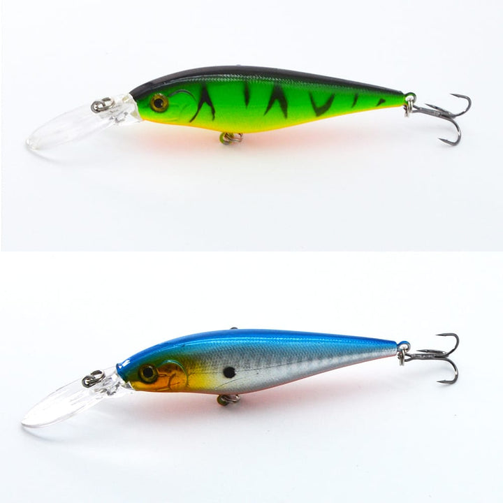 High Quality Professional Durable Minnow Shaped Fishing Lure - Blue Force Sports