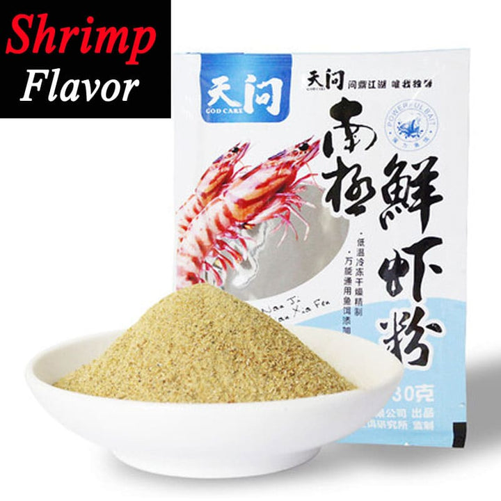 Additive Shrimp Carp Fishing Feeder Bait 30 g - Blue Force Sports