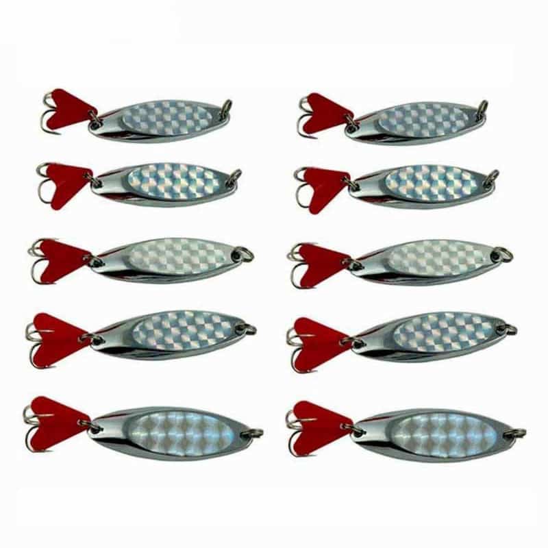 Trembling Spoon Metal Lure - Blue Force Sports