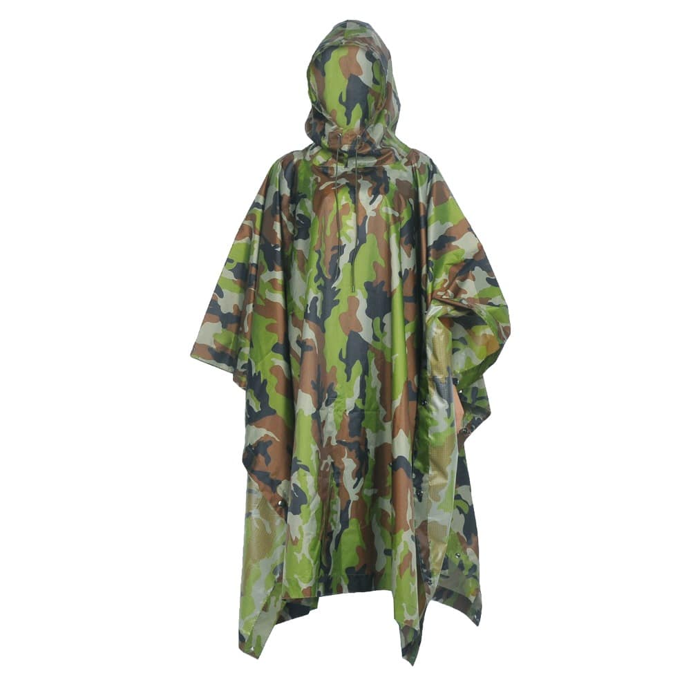 Outdoor Multifunctional Lightweight Waterproof Nylon Raincoat - Blue Force Sports