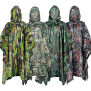 Outdoor Multifunctional Lightweight Waterproof Nylon Raincoat - Blue Force Sports