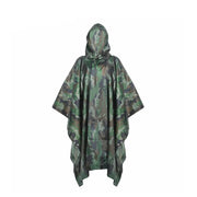 Outdoor Multifunctional Lightweight Waterproof Nylon Raincoat - Blue Force Sports