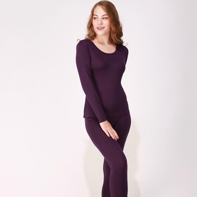 Winter Modal / Plus Velvet Thermal Underwear for Women - Blue Force Sports
