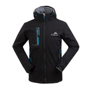 Men's Colorful Windbreaker Hiking Jacket - Blue Force Sports