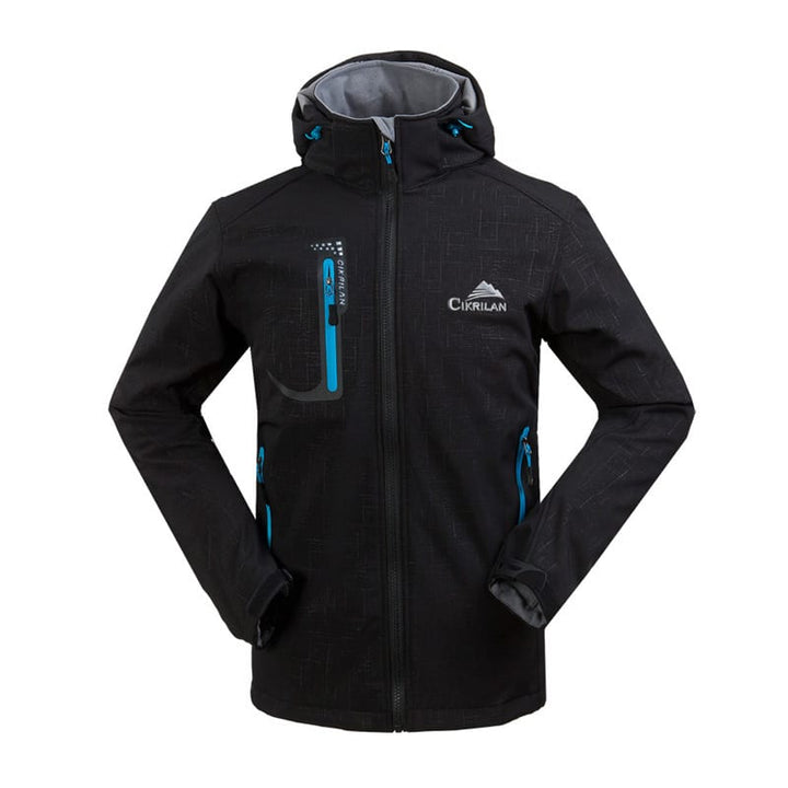 Men's Colorful Windbreaker Hiking Jacket - Blue Force Sports