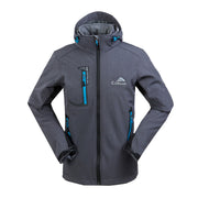 Men's Colorful Windbreaker Hiking Jacket - Blue Force Sports