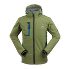 Men's Colorful Windbreaker Hiking Jacket - Blue Force Sports