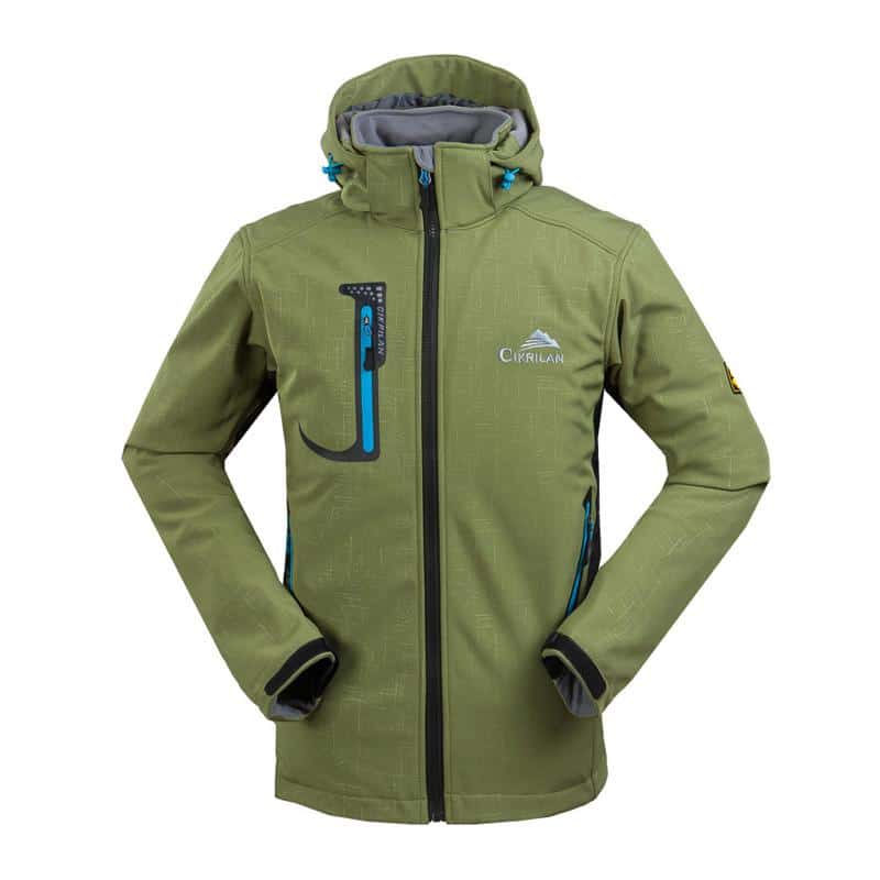 Men's Colorful Windbreaker Hiking Jacket - Blue Force Sports