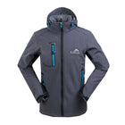 Men's Colorful Windbreaker Hiking Jacket - Blue Force Sports