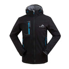 Men's Colorful Windbreaker Hiking Jacket - Blue Force Sports