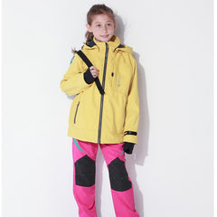 Fashion Girl's Windproof Polyester Jacket - Blue Force Sports