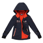 Comfortable Boy's Windproof Blue Jacket - Blue Force Sports
