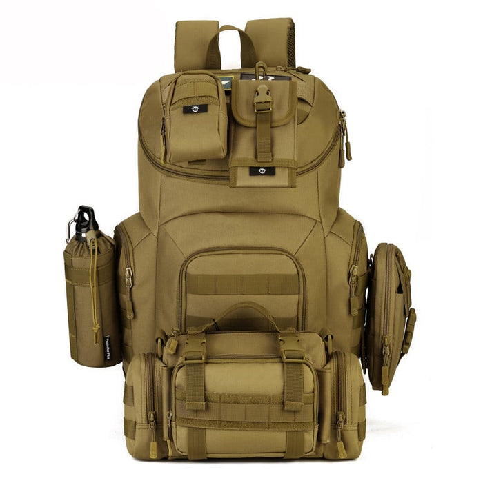 High Quality Durable Waterproof Nylon Travel Backpack - Blue Force Sports