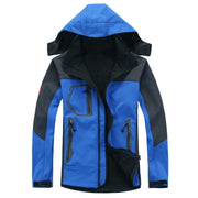 Men's Windproof Hiking Jacket - Blue Force Sports