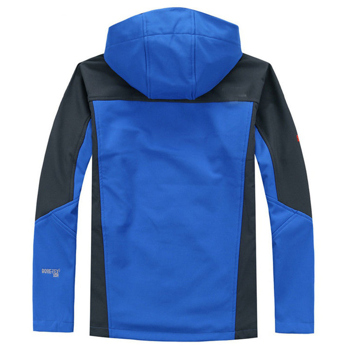 Men's Windproof Hiking Jacket - Blue Force Sports