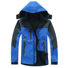 Men's Windproof Hiking Jacket - Blue Force Sports