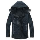 Men's Windproof Hiking Jacket - Blue Force Sports