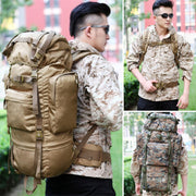 70L Large Outdoor Backpacks - Blue Force Sports
