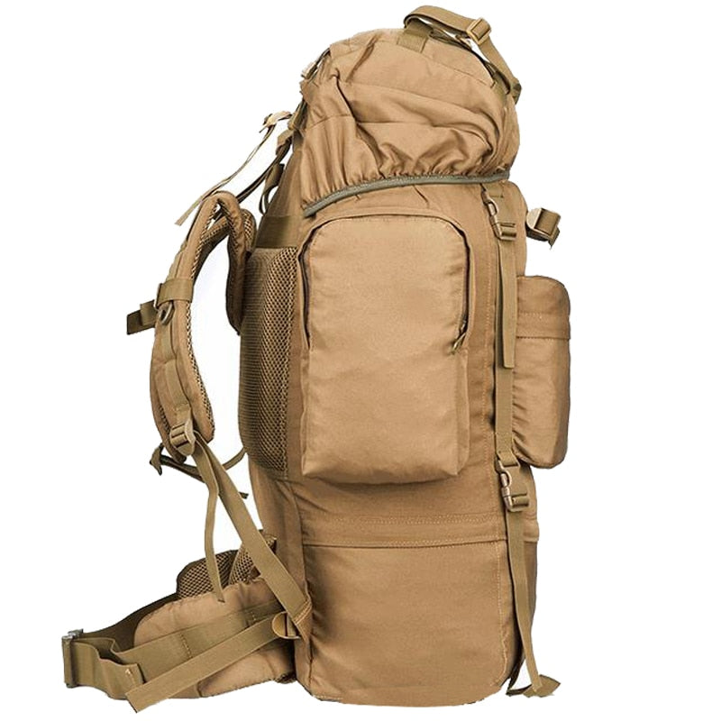 70L Large Outdoor Backpacks - Blue Force Sports