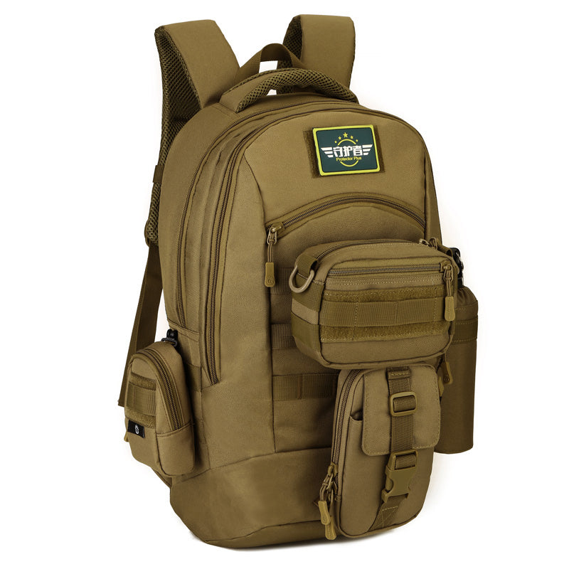 High Quality Compact Waterproof Nylon Travel Backpack - Blue Force Sports