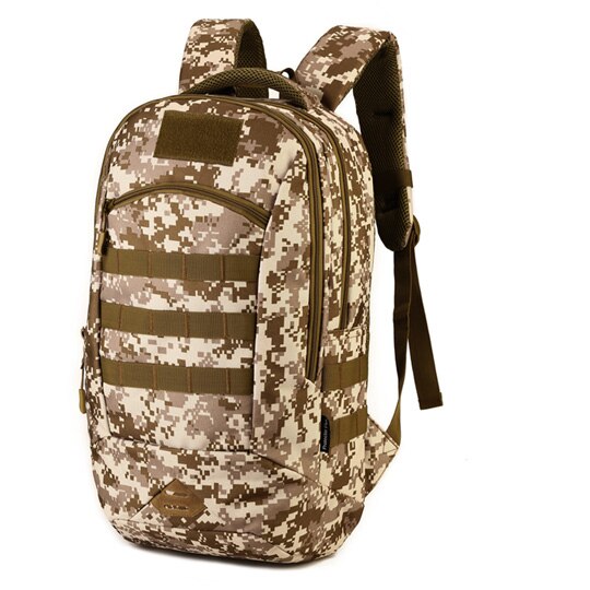 High Quality Compact Waterproof Nylon Travel Backpack - Blue Force Sports