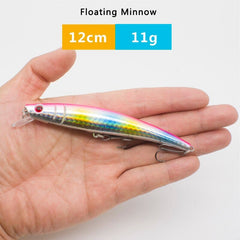 11 cm Laser Fishing Lure - Blue Force Sports