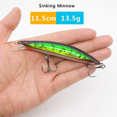 11 cm Laser Fishing Lure - Blue Force Sports