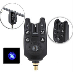 Adjustable Waterproof Fishing Electronic Alarm with 2 LEDs - Blue Force Sports