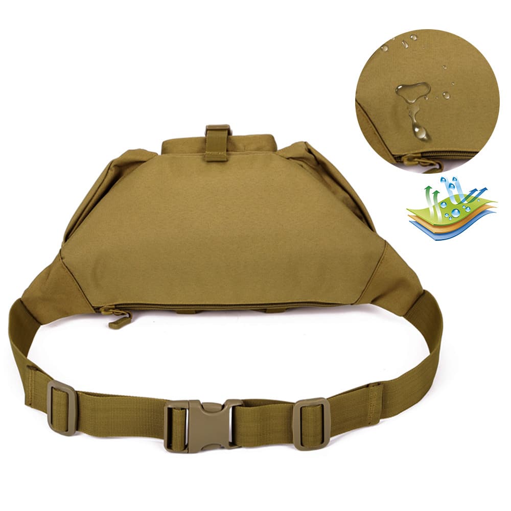 Waterproof Hiking Waist Bag - Blue Force Sports