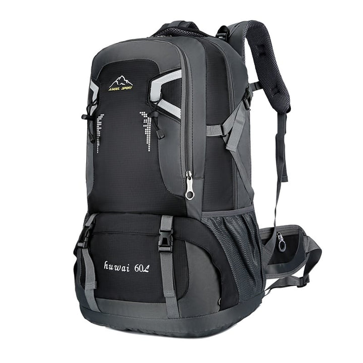 Camping Backpack with Reflective Detail - Blue Force Sports