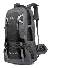 Camping Backpack with Reflective Detail - Blue Force Sports