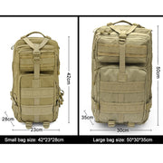Outdoor Sports Tactical Backpack 30-45 L - Blue Force Sports