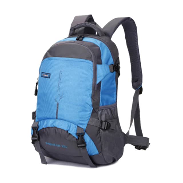 Colorful Waterproof Nylon Travel Backpack - Blue Force Sports