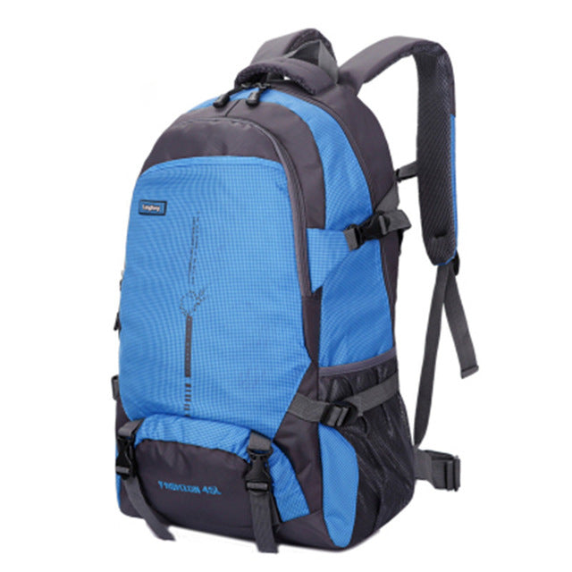 Colorful Waterproof Nylon Travel Backpack - Blue Force Sports