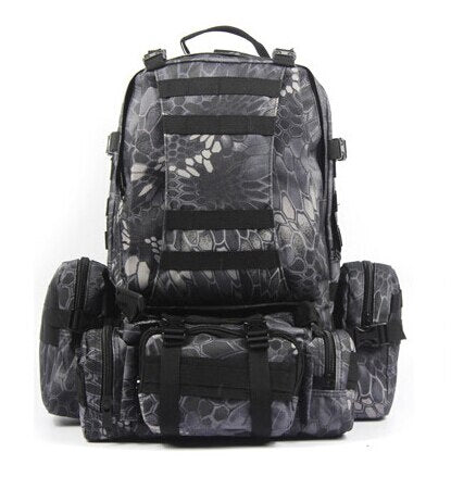 High Quality Multifunctional Large-Capacity Men's Travel Backpack - Blue Force Sports