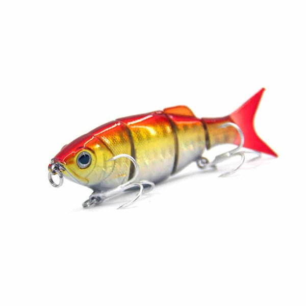 Flexible Jointed Fish Shaped Lure - Blue Force Sports