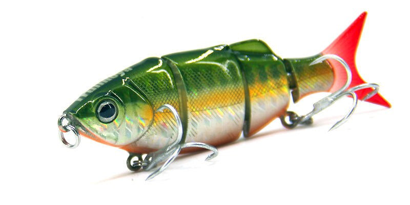 Flexible Jointed Fish Shaped Lure - Blue Force Sports